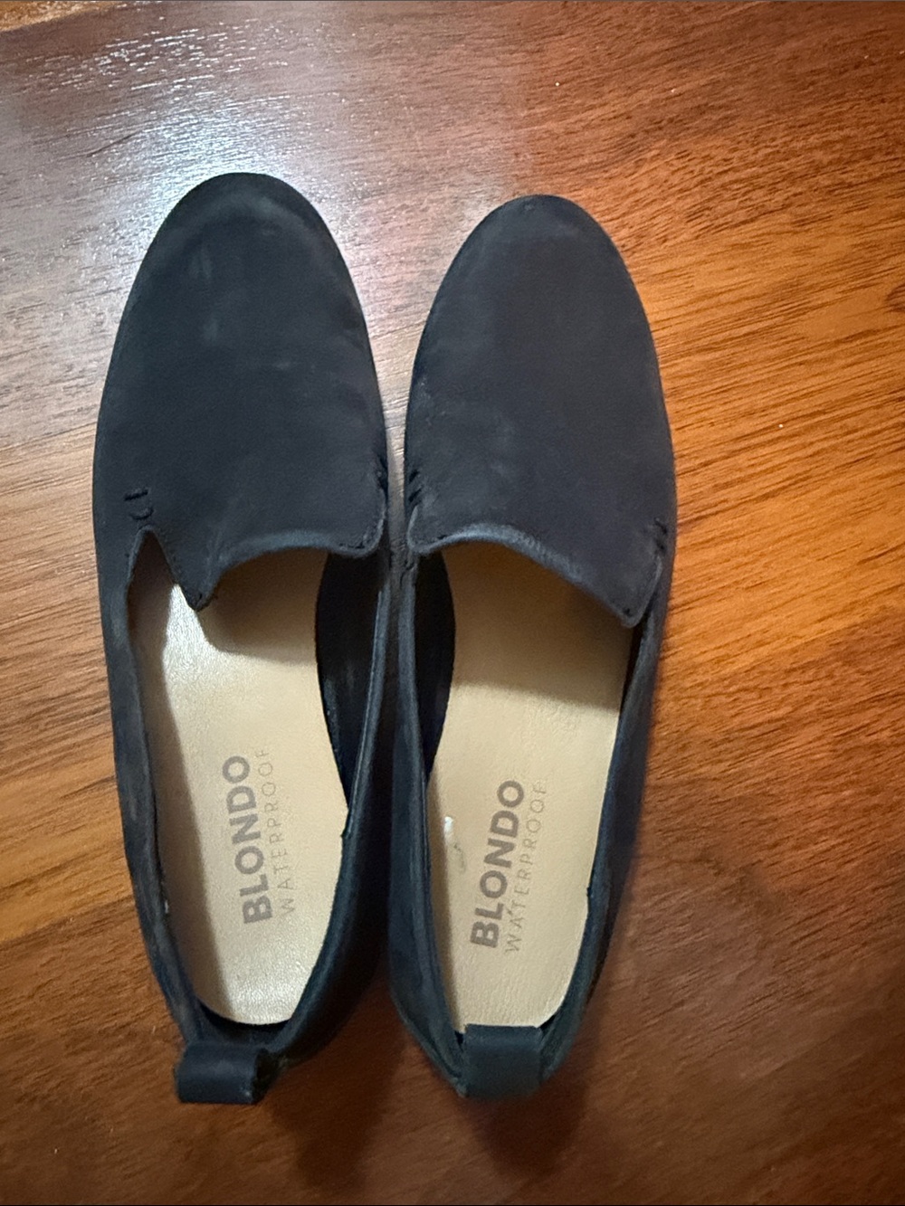 Blondo Women’s Black Suede Slip-On Loafers